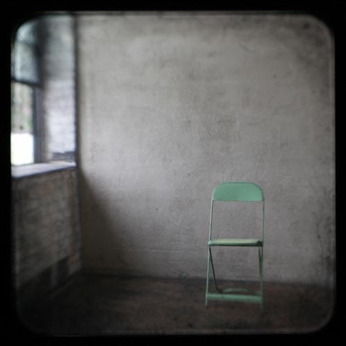 Green Chair - 8x8 Fine Art Photograph - TTV