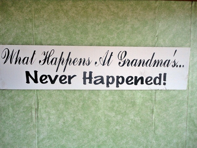 Grandma sign