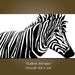 Zebra Stripes - HUGE 48 x 24, Original Acrylic Art PAINTING on canvas, Contemporary Earthy Abstract Animal Art