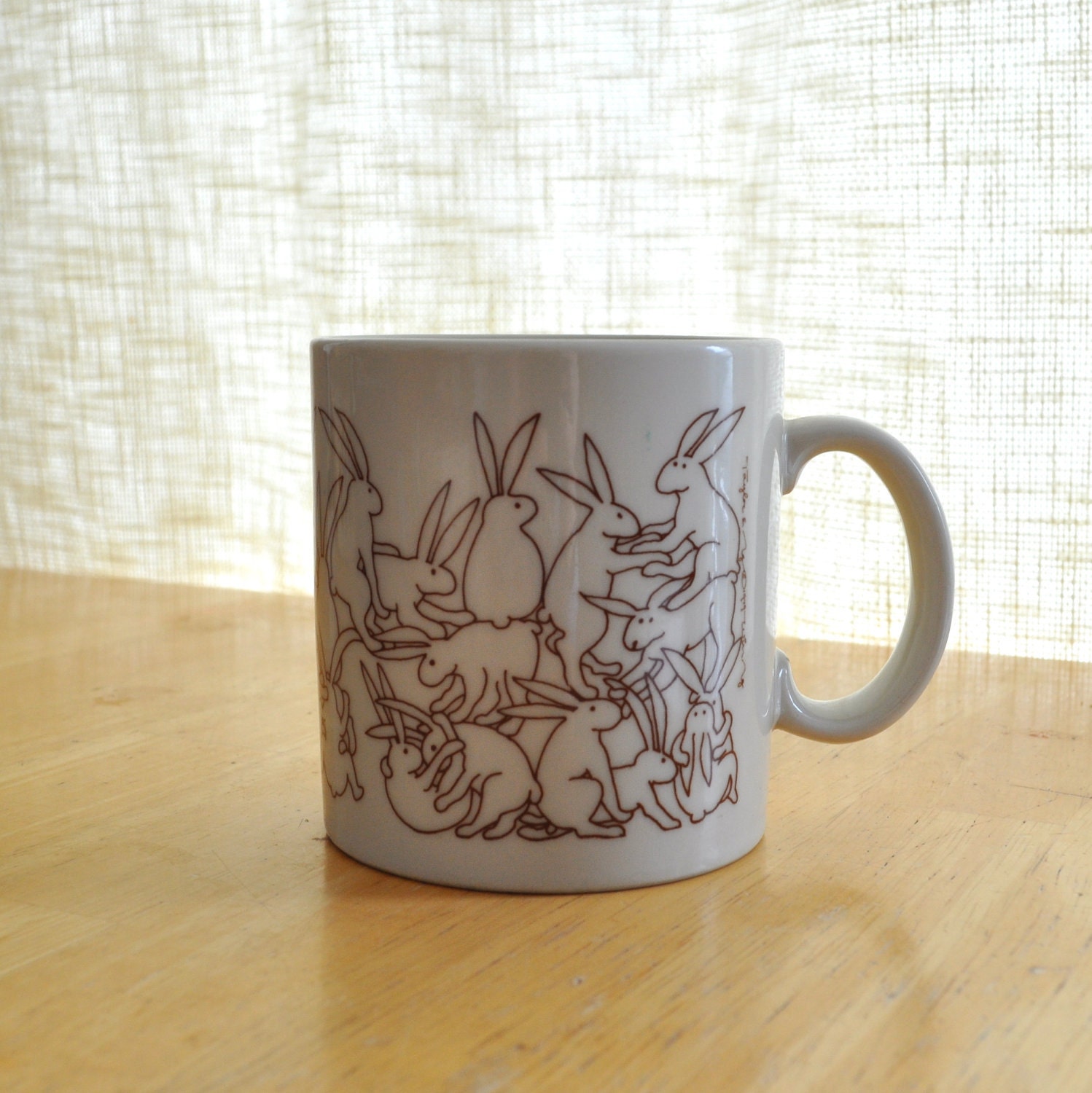 taylor and ng animates naughty rabbits mug