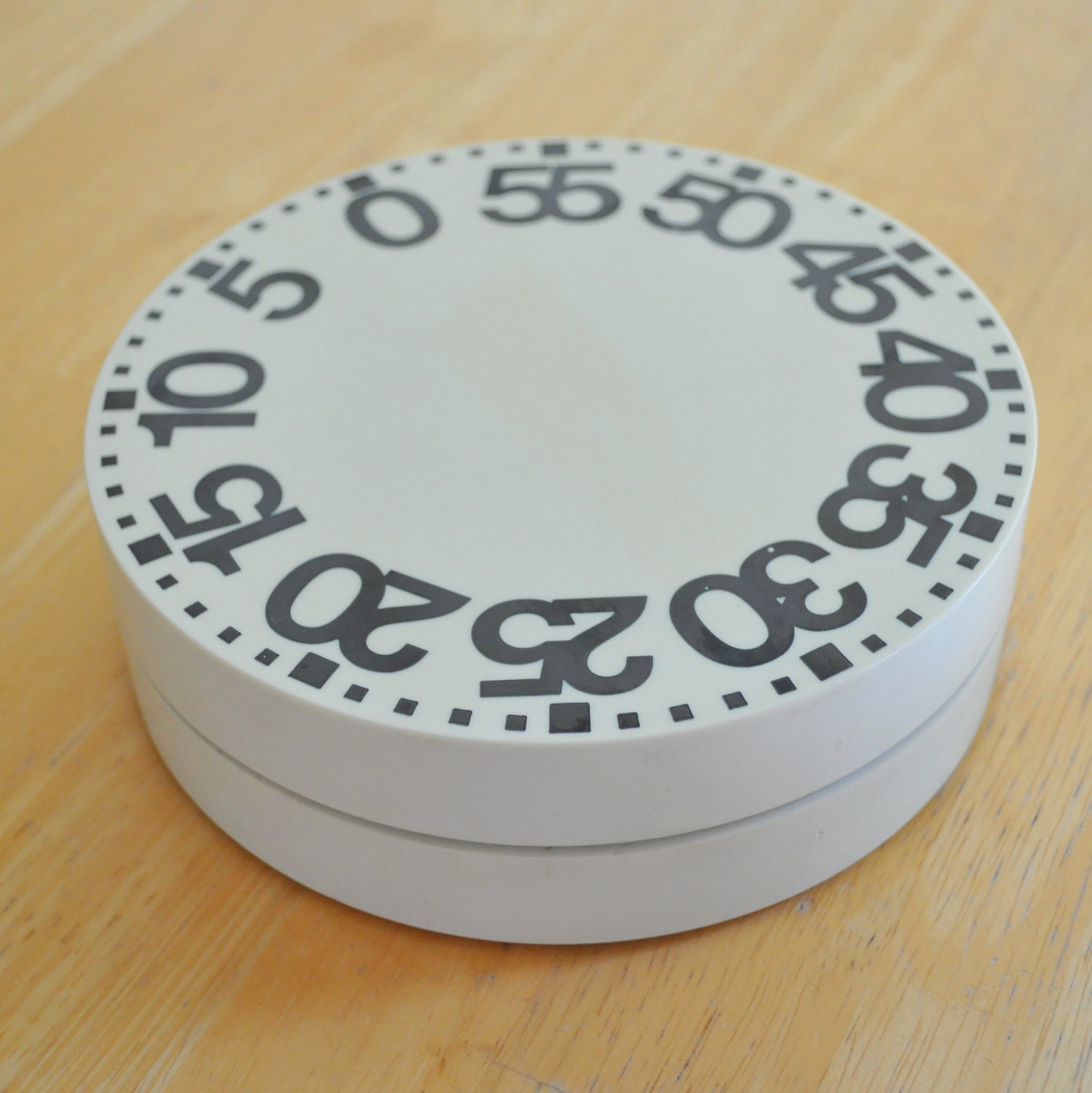RESERVED - mod kitchen timer with helvetica numbers