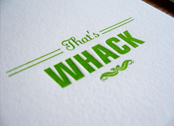 Gangsta Card "That's Whack"