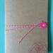 Bakers Twine Letterpress Peony Flower Journal Notebook