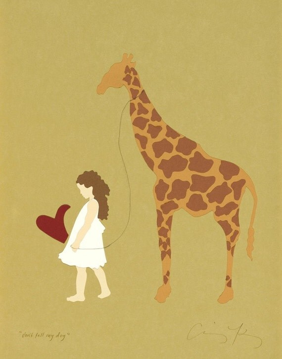 don't tell my dog - giclee