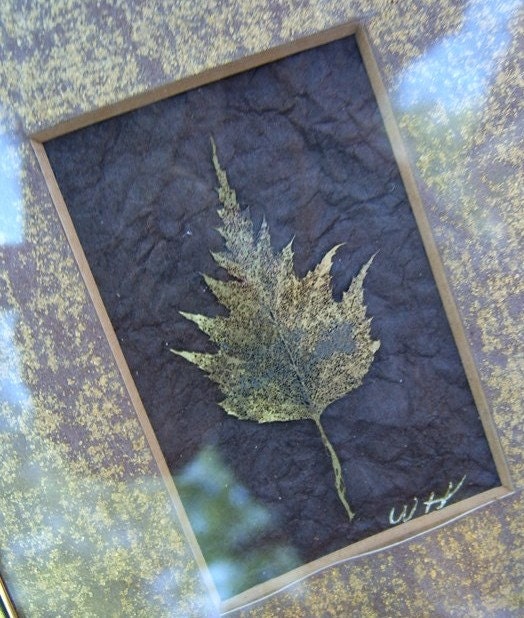 Exquisite Leaf Etching Teeny Tiny Nature ART
