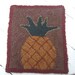 Beginner PINEAPPLE Primitive Rug Hooking Kit with Hook