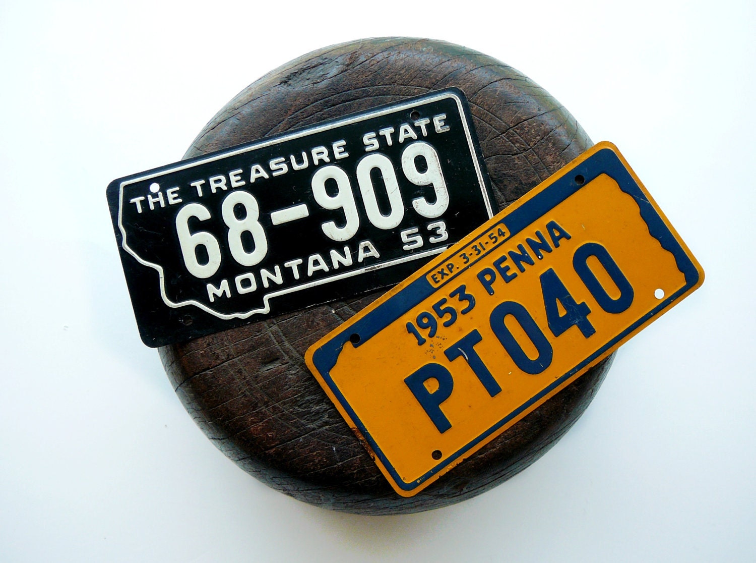 Vintage Mini License Plates Wheaties Premium