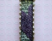 Purple Heart with XOXO