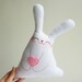 Bunny Plush - Roro with love - EtsyProjectEmbrace