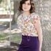 high waist Pencil skirt custom and handmade in your size and color - VIRGINIA style