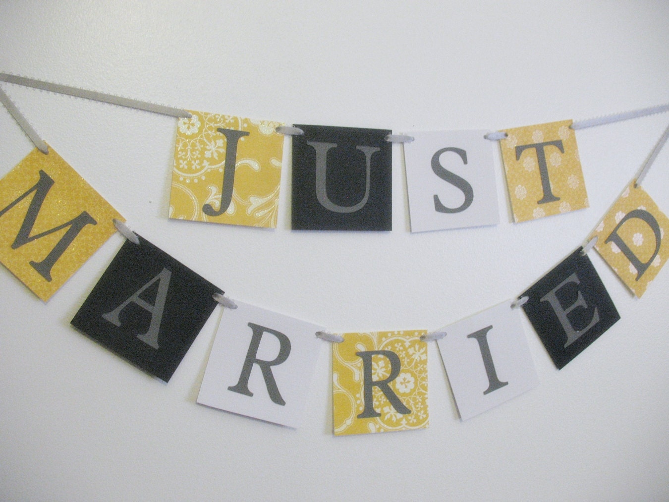 Just Married Wedding Banner