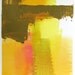 Colorful Abstract Landscape Painting, 8 x 10 original fine art -- "Painting 186" -- acrylic on paper