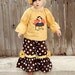 Gobble Gobble Boutique Thanksgiving Peasant Top and Ruffle Pants - Sizes 12 mos - 6yr