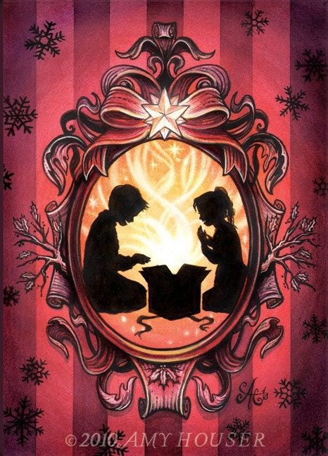 NEW "The Gift" Holiday Card - Single (w/envelope) 5x7