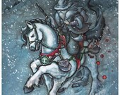 Odin and Sleipnir - Open Edition 8x10 Print