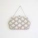 Vintage 1940's Scalloped Sequin Purse