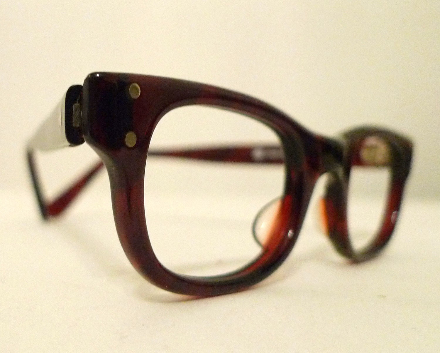 NOS American Optical Smaller Tortoise Shell Eyeglasses/ 40 - 20 / Mad Men / Wayfarer Style Sunglasses Frames