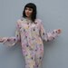 1980s Avant Garde DRESS / Abstract Limited Edition Nicole Miller, xs-s
