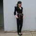 1980s ST JOHN JUMPSUIT / Chic Black Santana Knit Onesie, xs-s