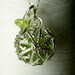 SALE SALE SALE - Worry Locket - peridot gemstones in star filigree sterling silver necklace