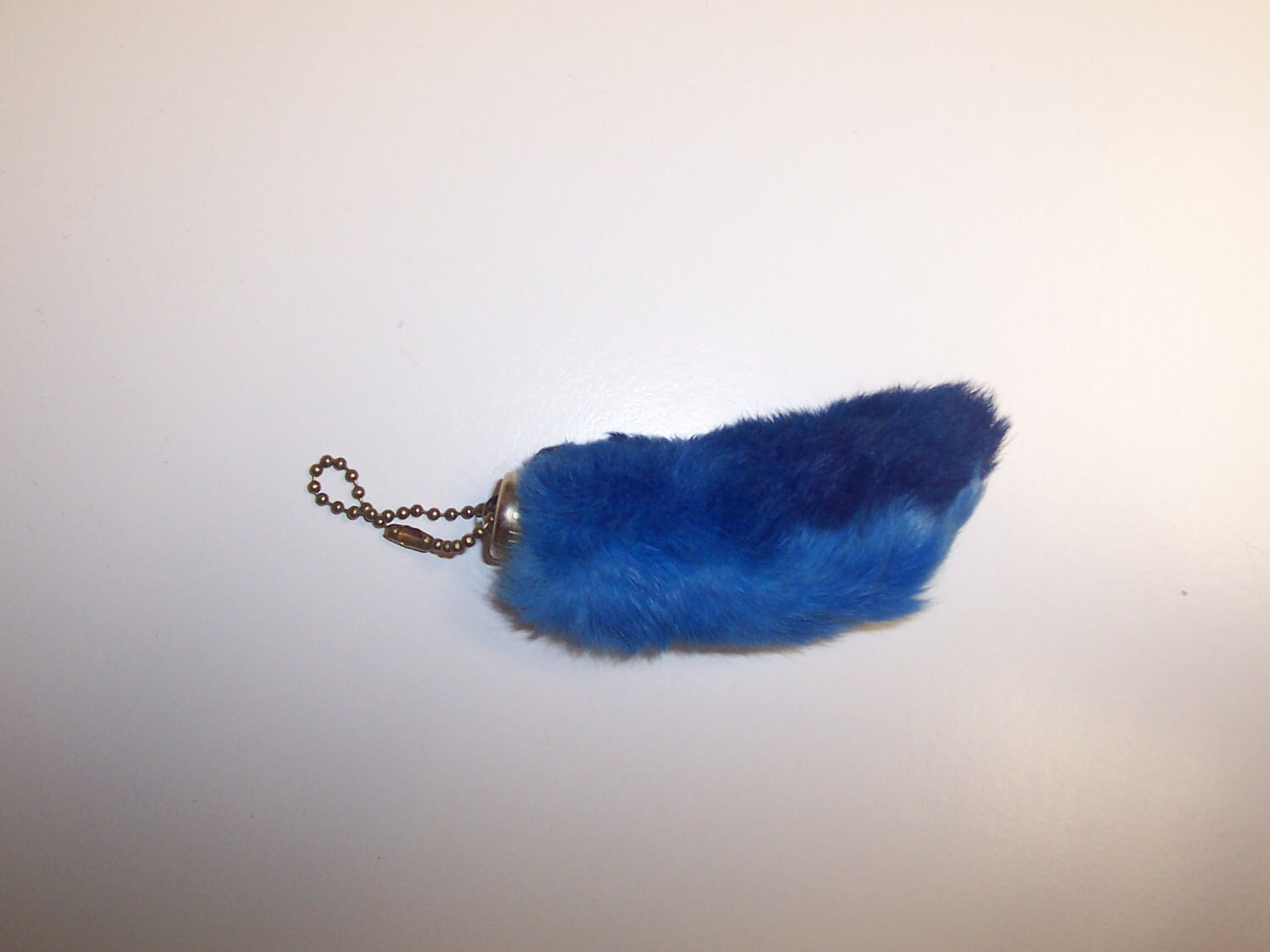 Original Lucky Rabbit's Foot Keychain Real rabbit foot by msink