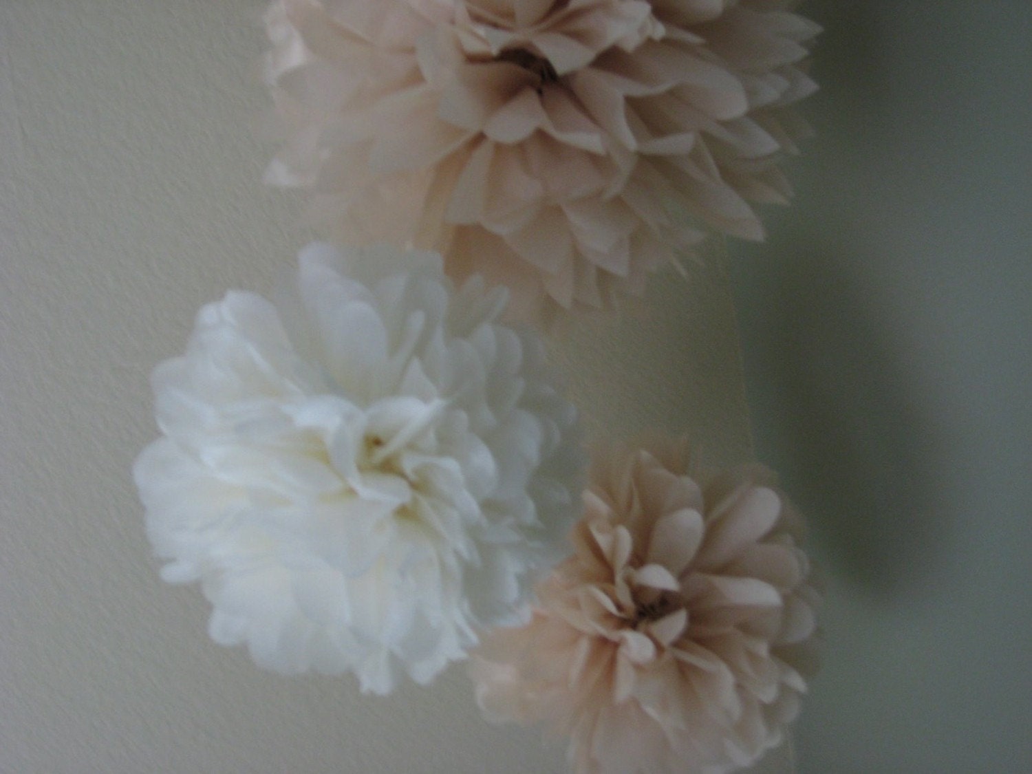 4 Large Tissue Poms Kit - Pick Your Colors - Portland Original Il_570xn