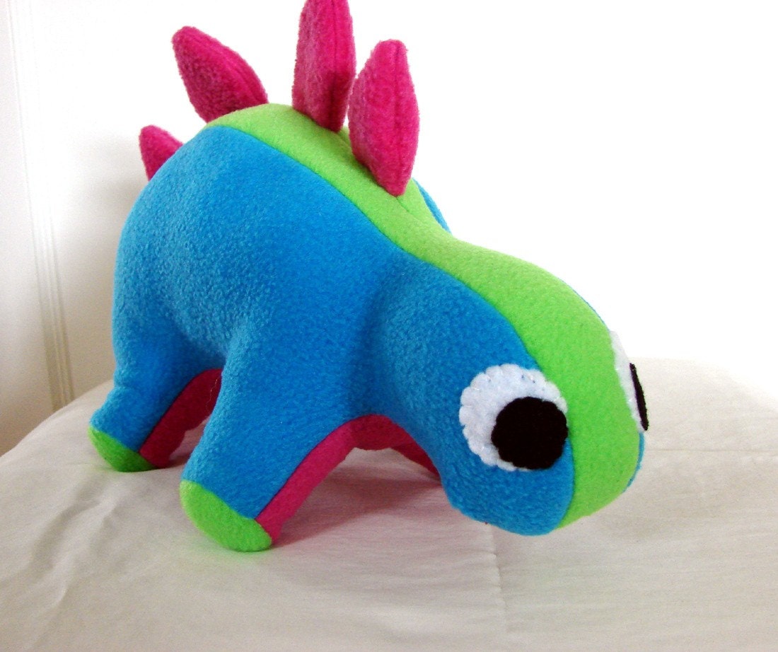 Stegasaurus Baby sewing pattern and tutorial PDF