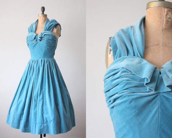 1950s dress - vintage 1950's adriatic bombshell cocktail dress
