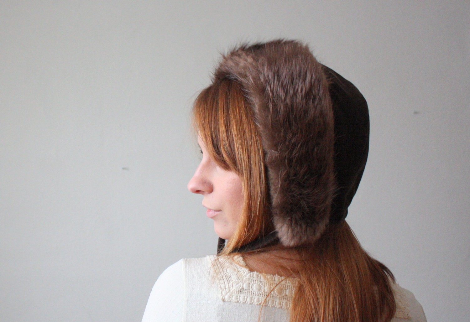 RESERVED. 1950's fur trimmed winter hat