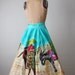 vintage 1950's southwestern circle skirt