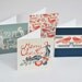 Set of Four Festive Christmas Cards