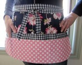 8 pocket - Reversible Vendor Apron- with Key Fob- Special Feature (PADDED POCKETS)