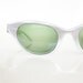 Vintage TURA Eyeglasses // 1960s 60s Cateye Cat Eye Silver Glasses // Optical Frames Womens Ladies MAD MEN Rockabilly
