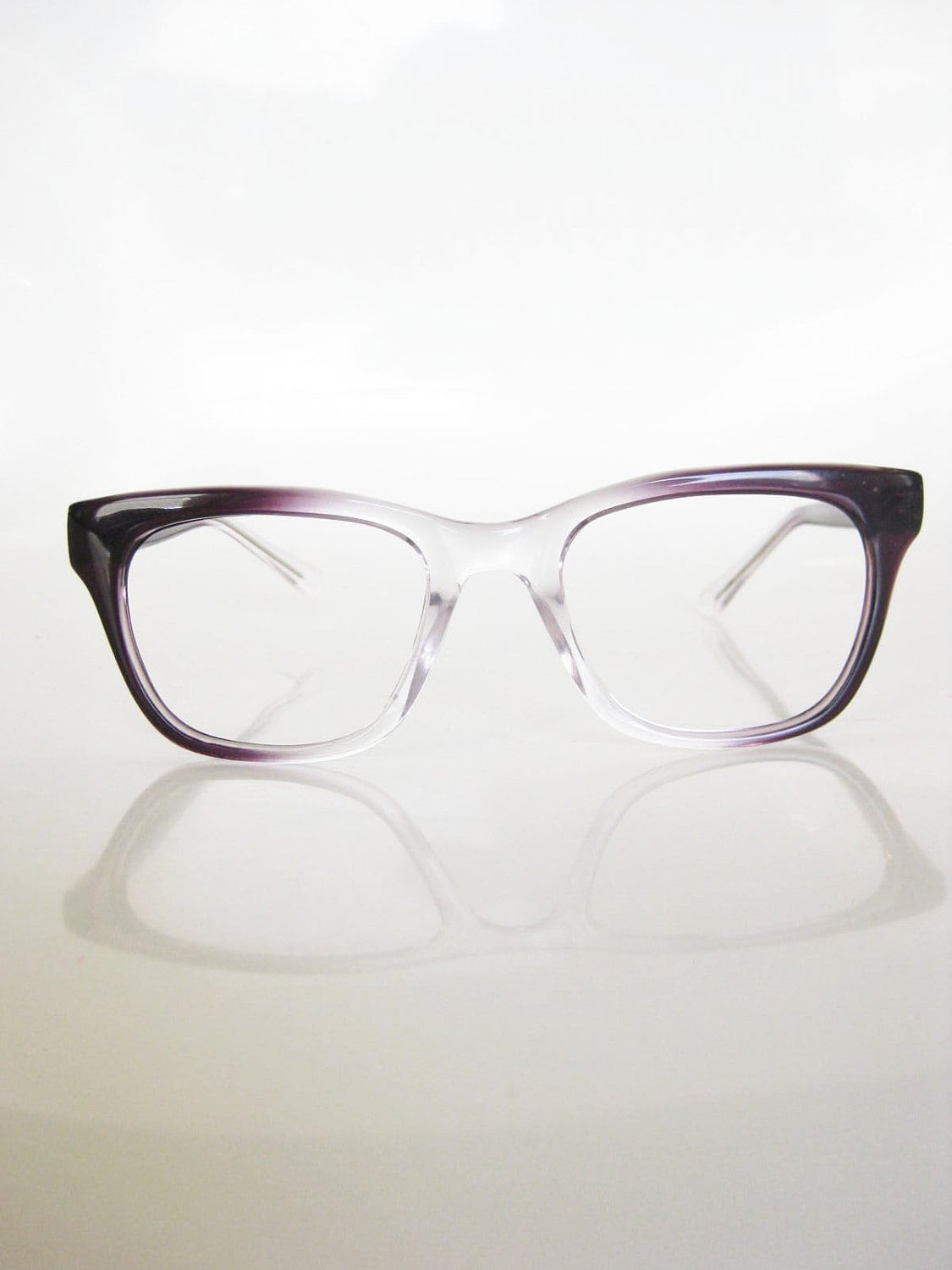 Vintage Mad Men Plum Fade Glasses Eyeglasses By Oliverandalexa