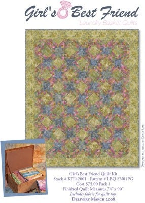 Batik Fabric Sale on Sale Moda Quilt Kit Girls Best Friend Batik Fabric By Idealist222