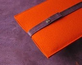 iPad sleeve FUSION german felt and genuine leather case for your iPad