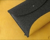 Macbook Air sleeve 11 or 13 inch MacBook Air felt leather sleeve SPACE Sun Edition