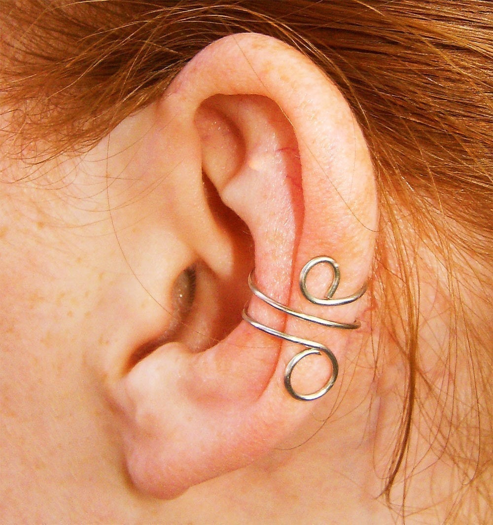 Simple Ear Cuff - Silver