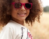CHERRY BLOSSOM organic girls top 2t, 4t, 6t