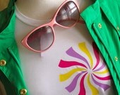 Life is Sweet Lollipop Tee - Vintage Soft Alternative Tee