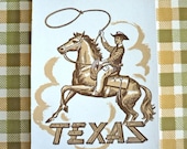 MADE To ORDER - Vintage Notebook with Texas Image
