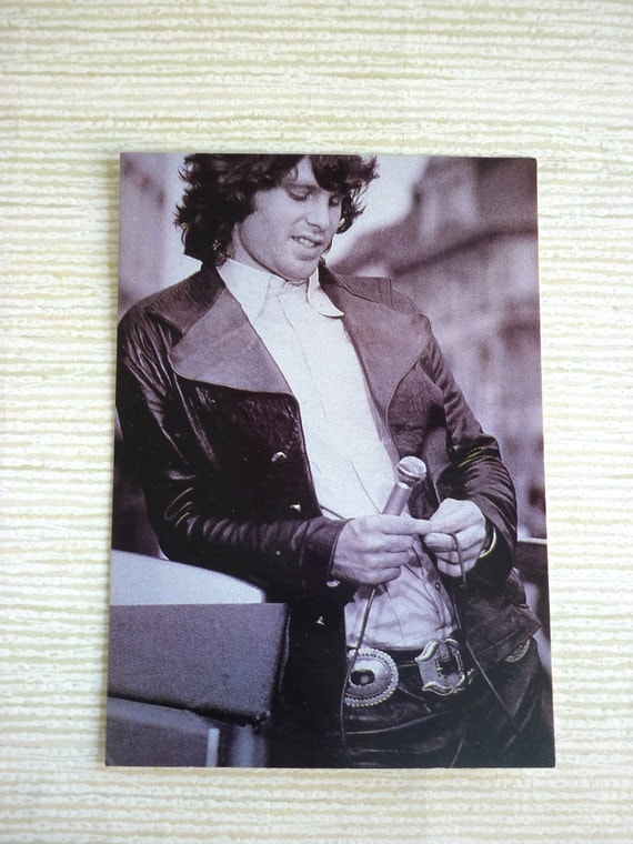 The Doors Jim Morrison Postcard