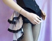 silver grey bustle