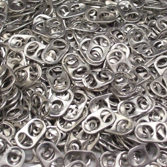 500 Aluminum Can Pull Tabs // Soda Can Pop Tops by shdstash