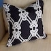 Kelly Wearstler's, Grodian Weave Cushion - Natural on Walnut