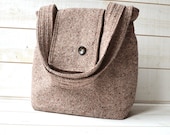 NEW 2012 -Amy cashmere -wool Rose and Gray  French Shoulder bag Fall fashion