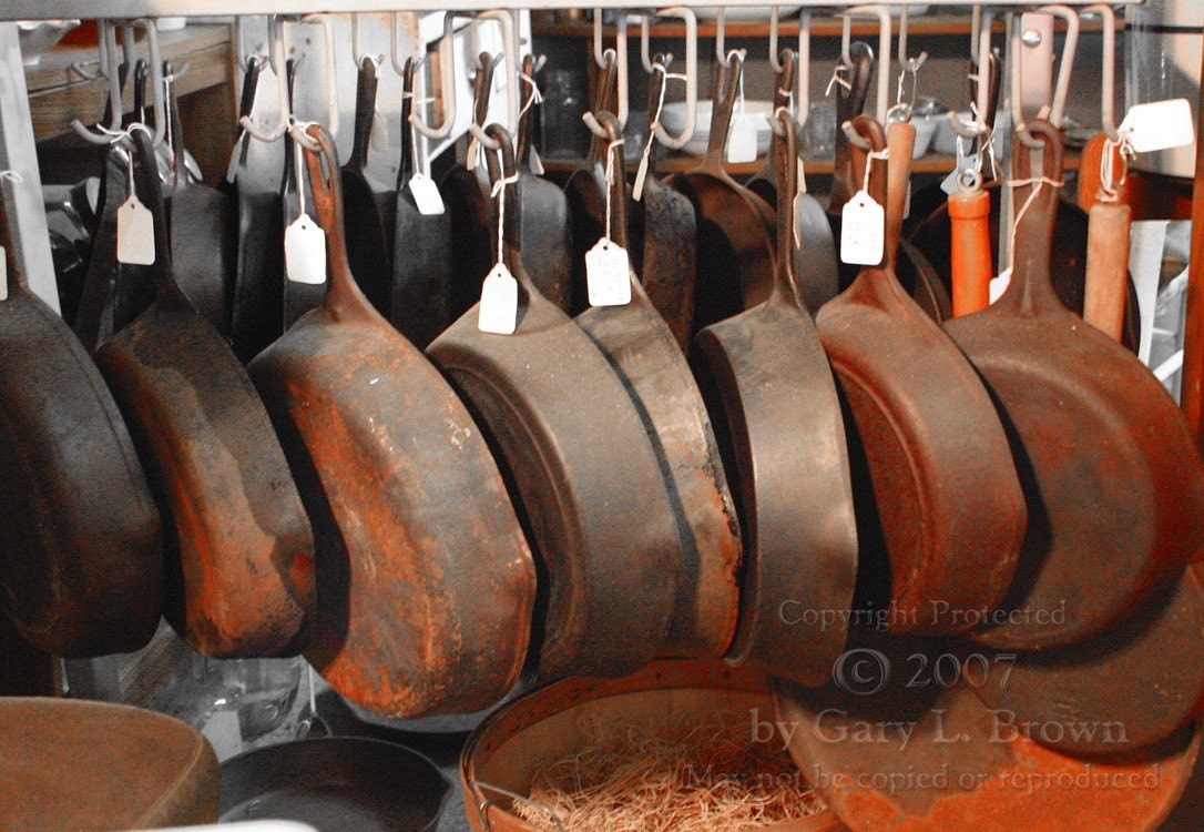 Iron Skillets - 8 x 10 Fine Art Print