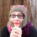 Knitted Kitty Cat Hat - Red Heart Folklore