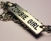 Zombie Girl Necklace