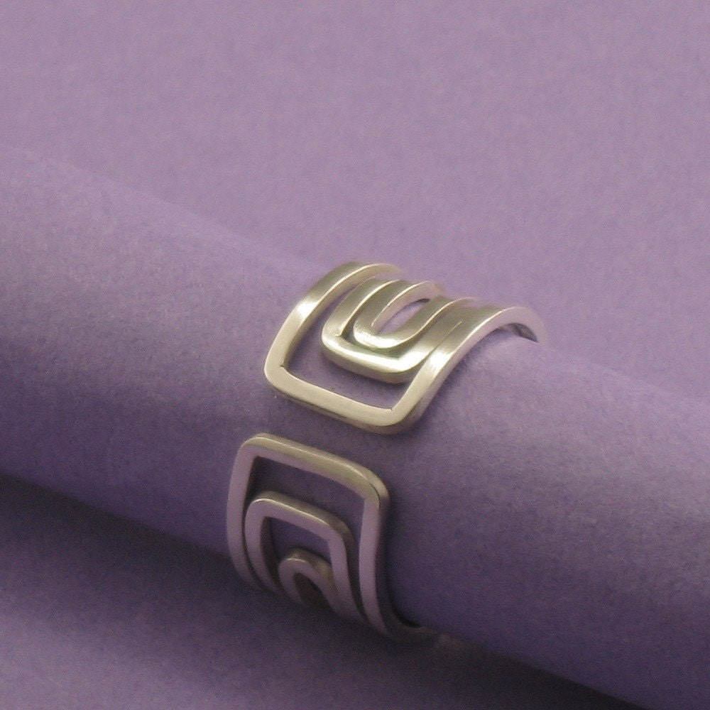 Silver Nesting Rings
